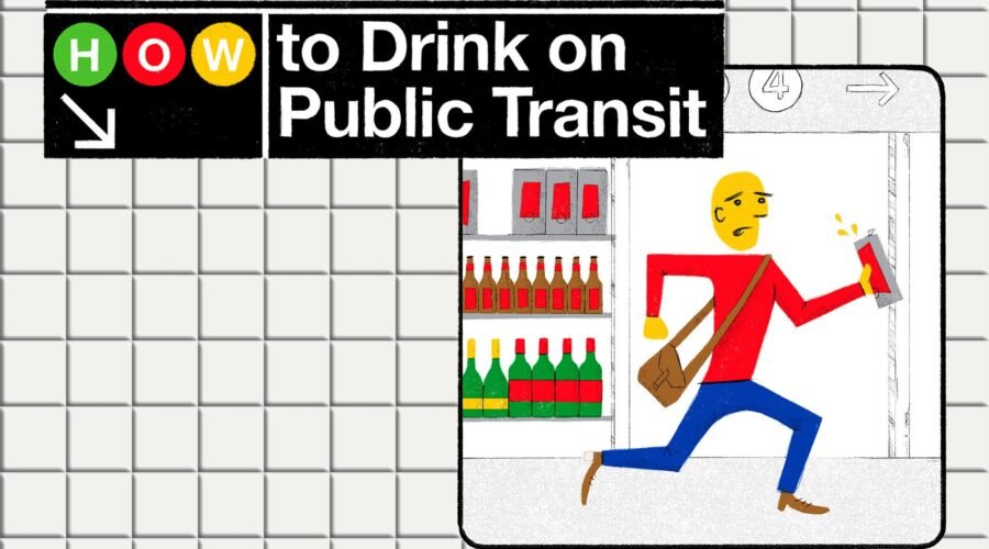 How to Drink on NYC Public Transit