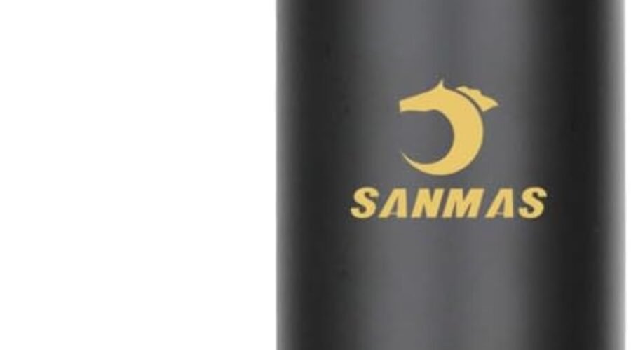 SANMAS Electric Wine Opener, Automatic Wine Bottle Openers Set with Foil Cutter, Battery Operated Cordless Wine Corkscrew for Wine Lovers Gift