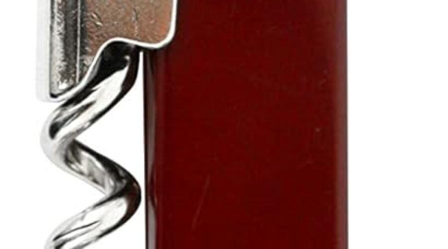 Original Franmara Boomerang Classic Waiter Style Corkcrew with Foil Cutter – Burgundy