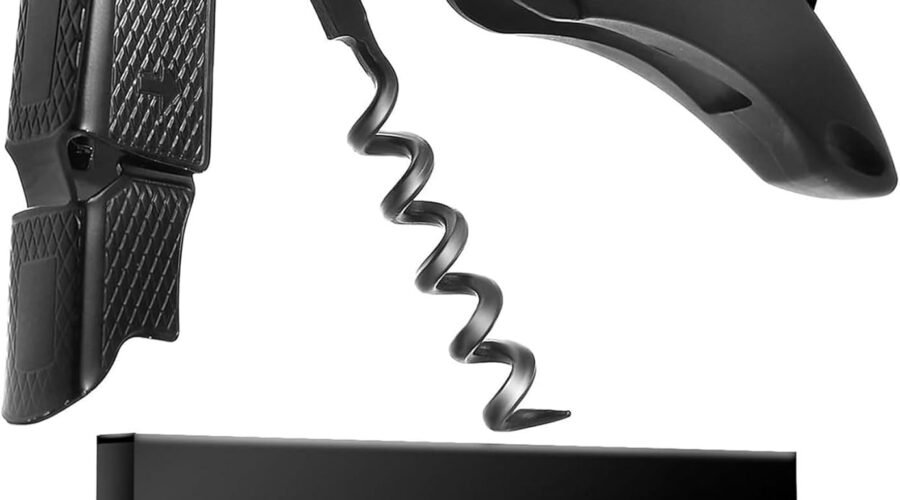 Zero Resistance Corkscrew Silent Wine Bottle Opener Waiters Corkscrew Wine Key Made in Japan