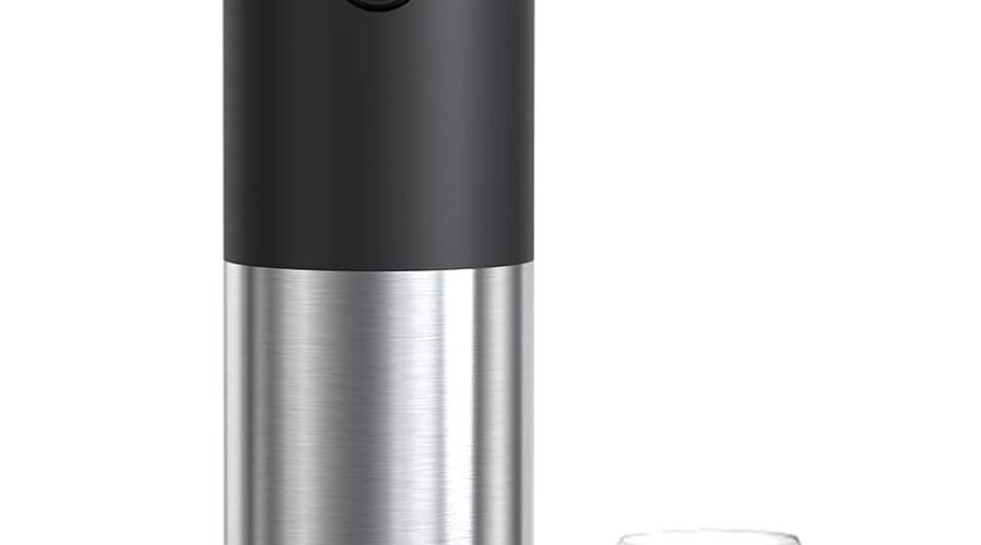 COKUNST Electric Wine Openers, Reusable Wine Bottle Corkscrew Opener with Foil Cutter, Battery Operated Stainless Steel Wine Remover for Home Kitchen Party Bar Restaurant