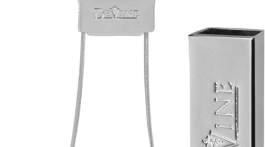 DeVine- Ah So Wine Opener for Vintage Bottles – Two-Prong Cork Puller & Corker With Sleek Case – Great Gift Idea