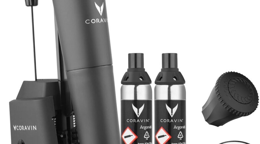 Coravin Timeless Three Plus Wine Preservation System- Black