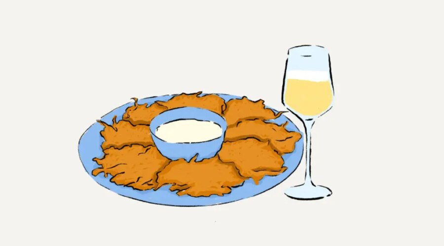 What to Drink with Your Hanukkah Nosh