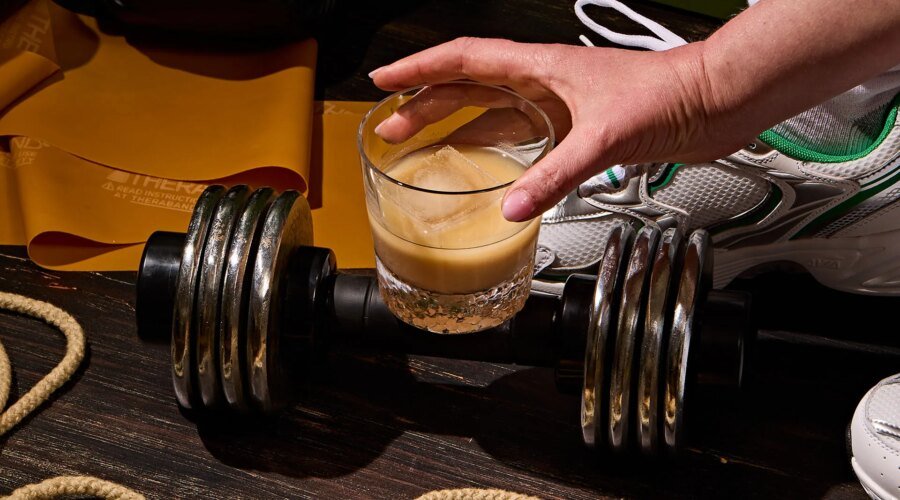 Mezcal Miso Milk Cocktail Recipe