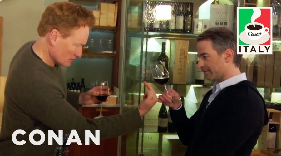 Conan & Jordan Schlansky’s Italian Wine Tasting | CONAN on TBS