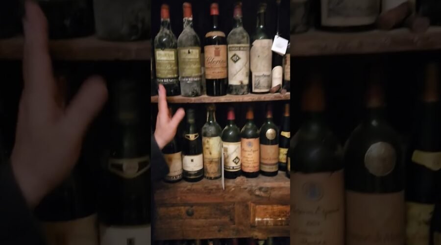The 20K bottle #wine cellar at Remenetxe #BasqueCountry #Spain #sommelier #winetasting #txakoli