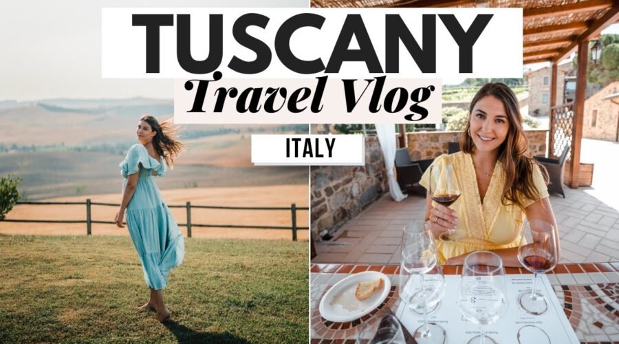 Tuscany Italy Vlog: Wine Tasting Trip, Montalcino, & Montepulciano