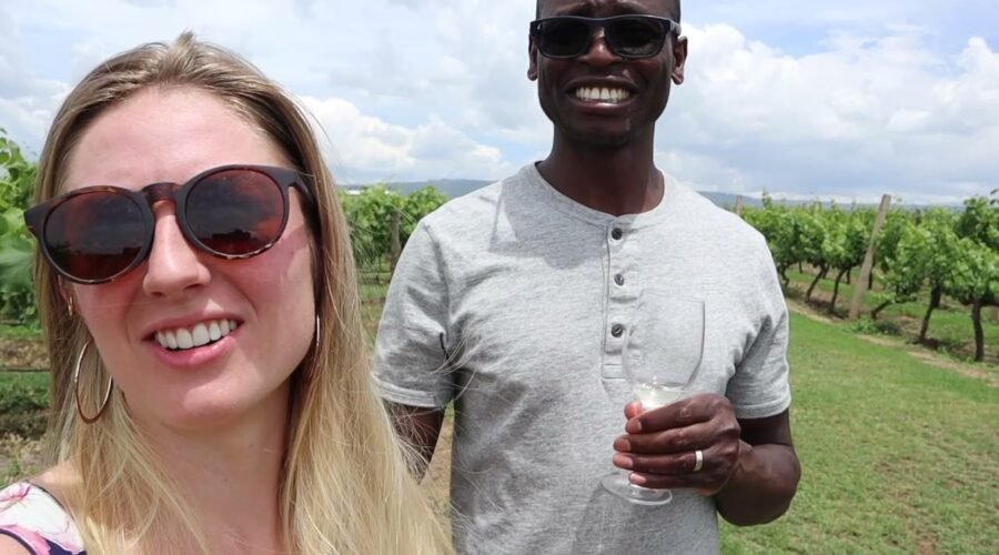 Wine tasting in KENYA! At the first ever winery in Kenya…