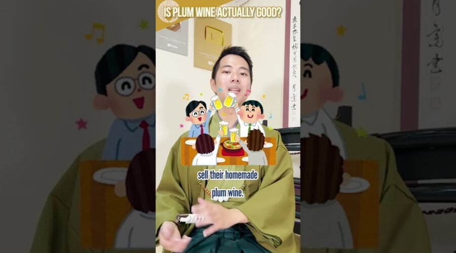 Is Plum Wine Actually Good? #Shorts