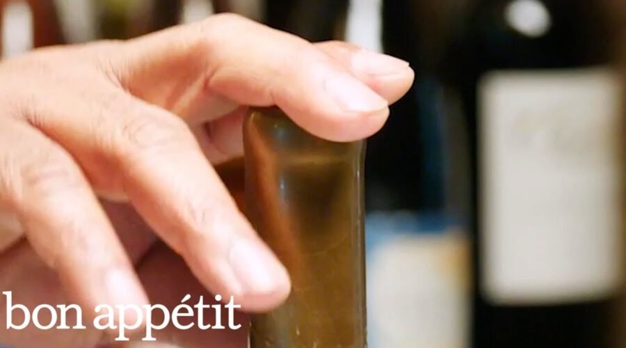 How To Open A Wax-Sealed Wine Bottle | Bon Appétit
