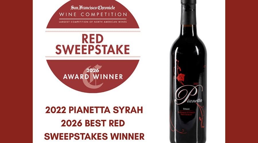 Local Family Winery Wins Top Red Wine at Prestigious 2026 San Francisco Chronicle Wine Competition