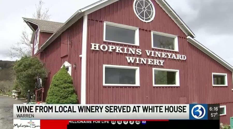 Warren winery selected to be served at White House state dinner
