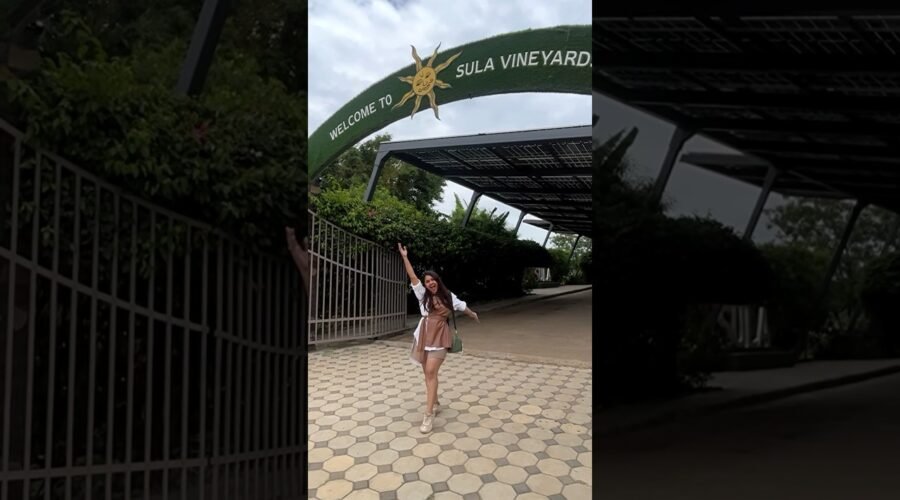 I visited Sula vineyards😍 #aajkadin part 26 #bingelife