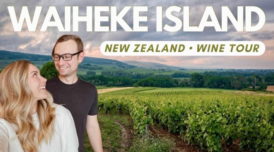 Waiheke Island Wine Tour 🍷 Review & VLOG | Auckland, New Zealand Day Trip!