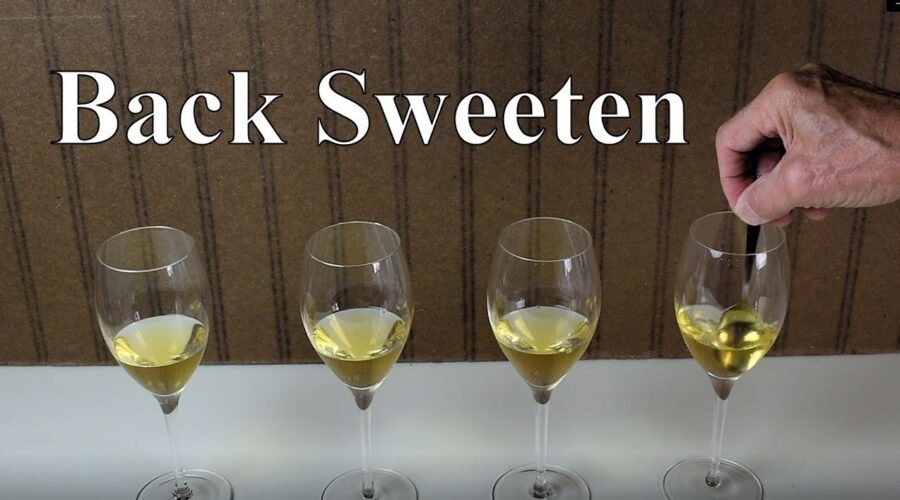Back Sweeten Your Wine