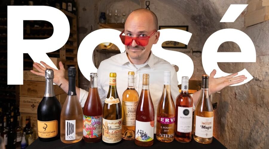 Master DRINKS the Best ROSÉ Wines from Cellar Tracker