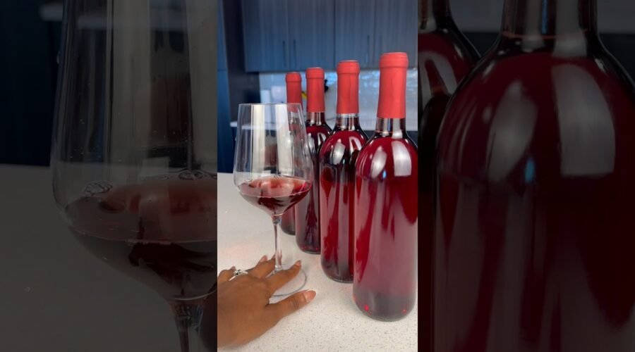 How to Make Blueberry Wine at home. #recipe #homebrew #wine #winelovers #winetasting