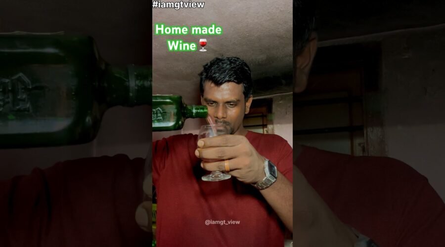 Homemade Red wine 🍇🍷 #wine  #shorts  #iamgtview #homemadewine