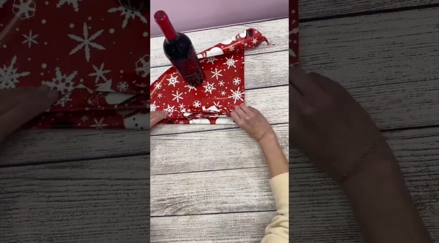 How To Wrap A Bottle of Wine