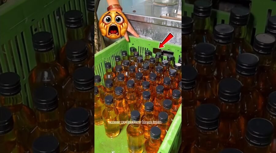 Wine Making Process In Indian Factory 😱#wine #making #factory #shorts