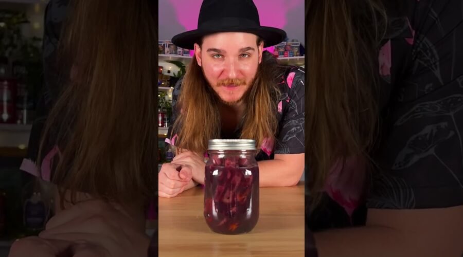I left Wine Gums in Red Wine for a week