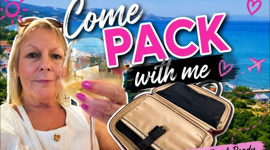 Greece Getaway ✈️ Packing, Wine & Holiday Vibes