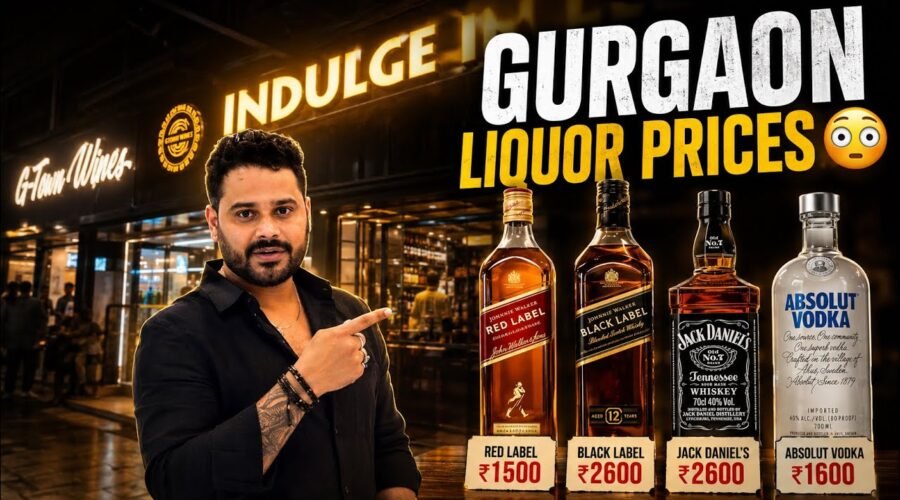New Liquor Prices in Gurgaon 2026 🍾 | Biggest Wine Shop Tour