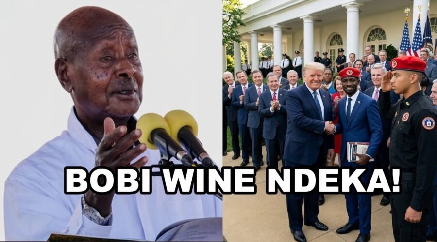 MUSEVENI ATANDISE YEKOKOLA BOBI WINE ALI MU U.S. ANJAGAZA KUFA