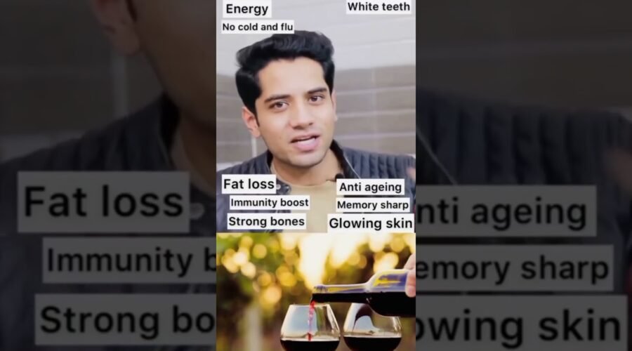 Is Red Wine Healthy ? | Dt.Bhawesh | #diettubeindia #dietitian #shivammalik #carryminati #shorts