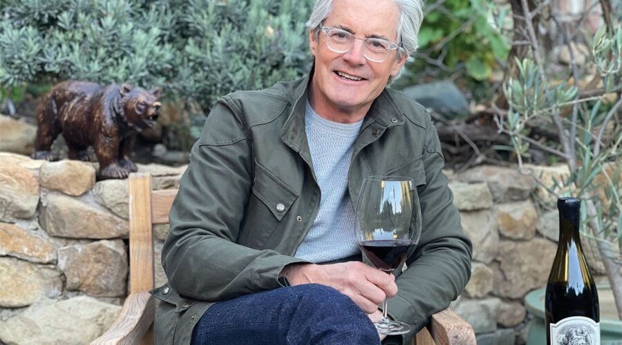 On the rack: Actor Kyle MacLachlan on his favourite wines
