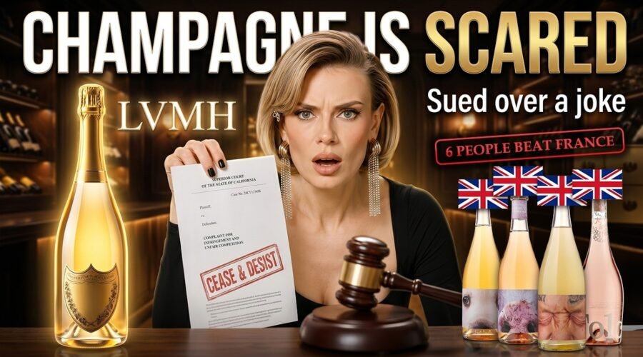 Champagne is SUING English Wineries (Because They’re LOSING)