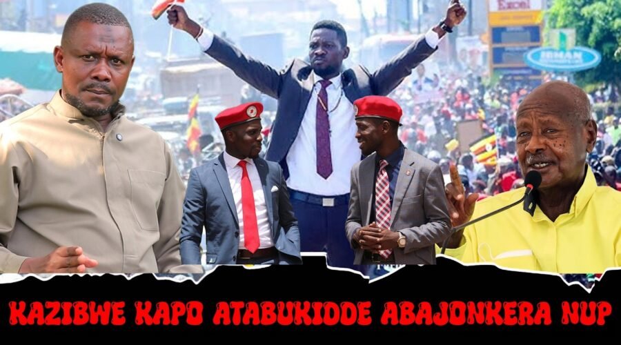 KAZIBWE KAPO ABIKOOYE !!! ABOGERERA BOBI WINE NE NUP NUGU YEBATAWAANYA.