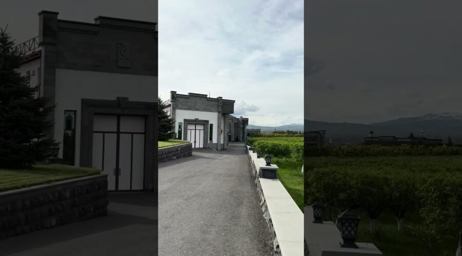 Visiting Manukyan Winery in Armenia 🏢🇦🇲✨