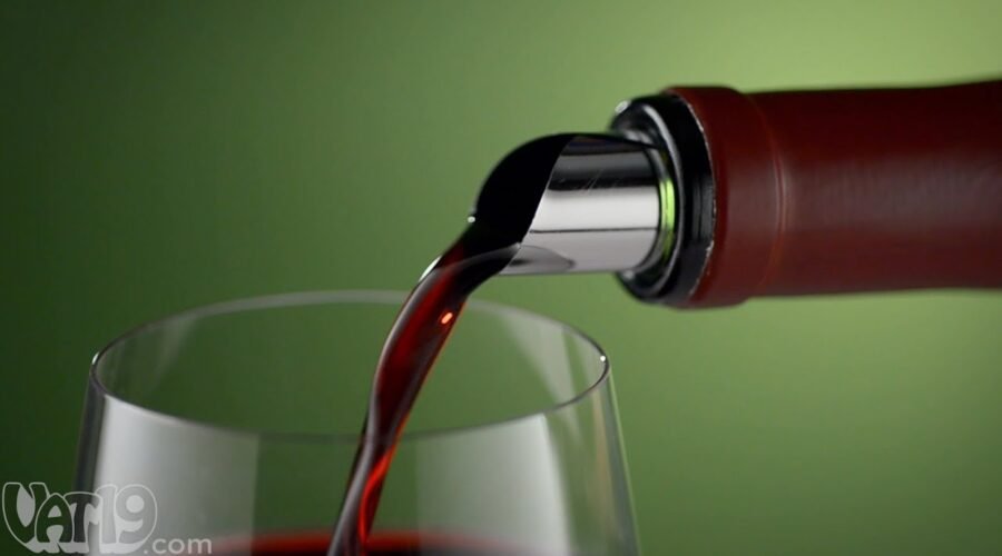 Prevent wine spills at the source: DropStop Wine Pour Spout