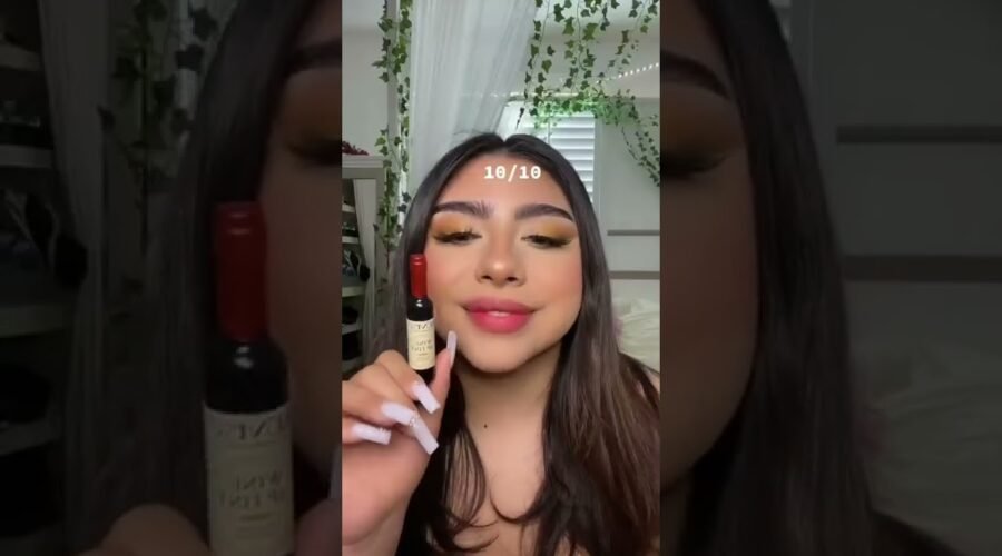 ALIVER Wine Lip Tint Testing | 10/10 Recommend!