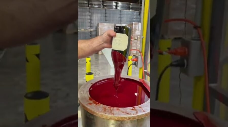 WHAT IT’S REALLY LIKE WAXING A BOTTLE OF WINE! 🍷 😆🍇❕