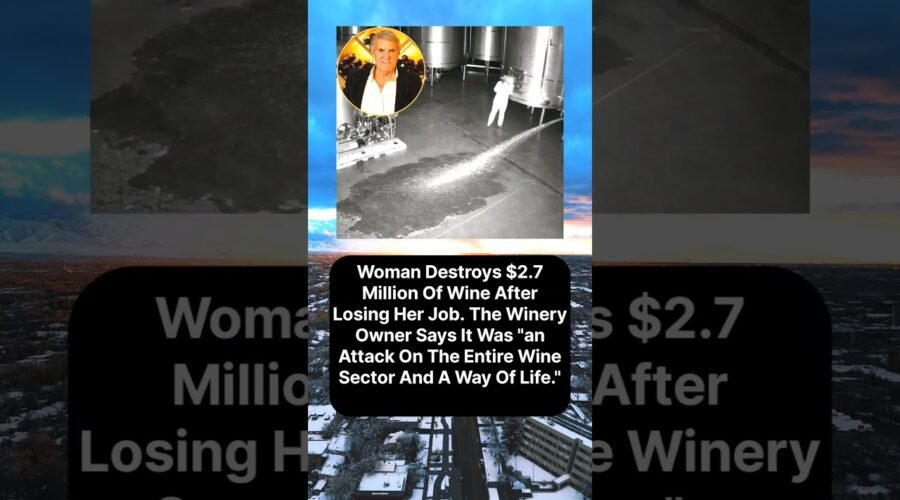 She Destroyed $2.7M of Wine in 5 Minutes After Getting Fired
