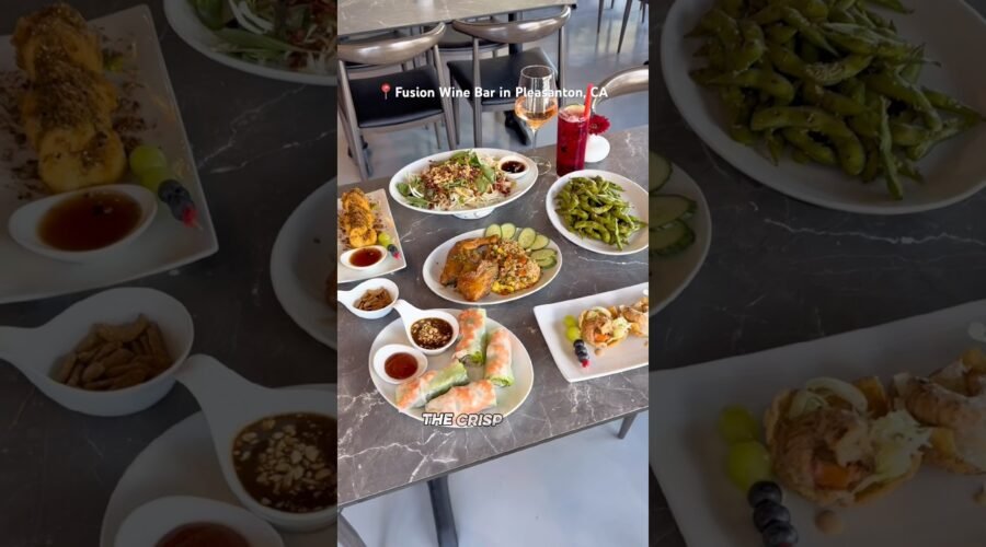 Fusion Wine Bar in Pleasanton #fusionwinebar #wine #fusionfood #eastbayeats #yummy #foodie #nomnom