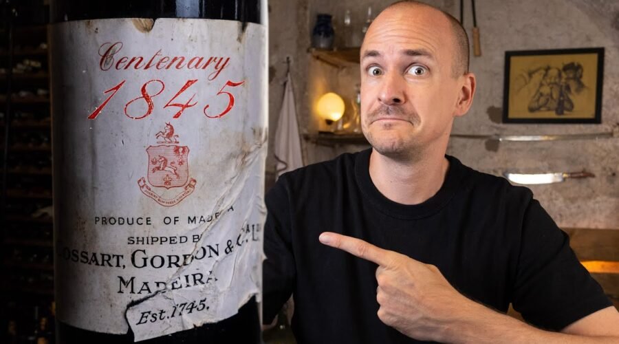 177 YEARS OLD! Drinking the OLDEST WINE ever.