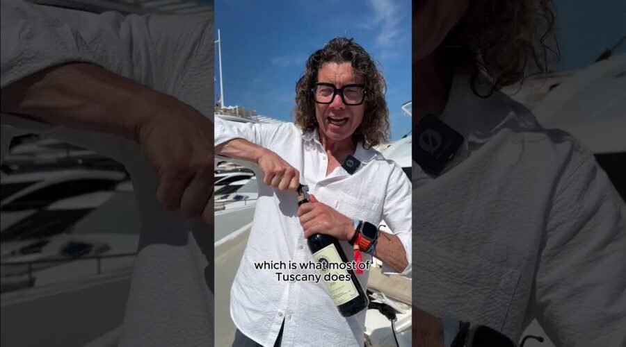 £400 wine on a Super Yacht