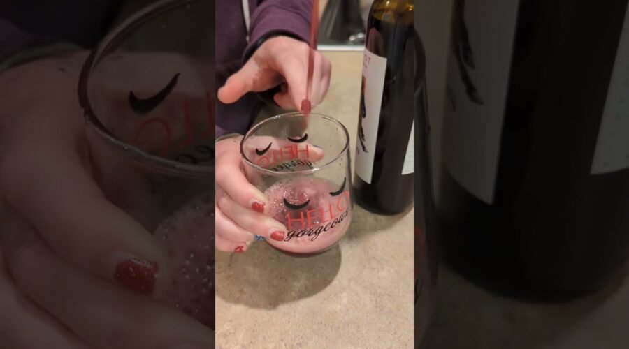 Her first time using one of these 😂 #wineaerator #aerator #winedispenser #wine #winelovers