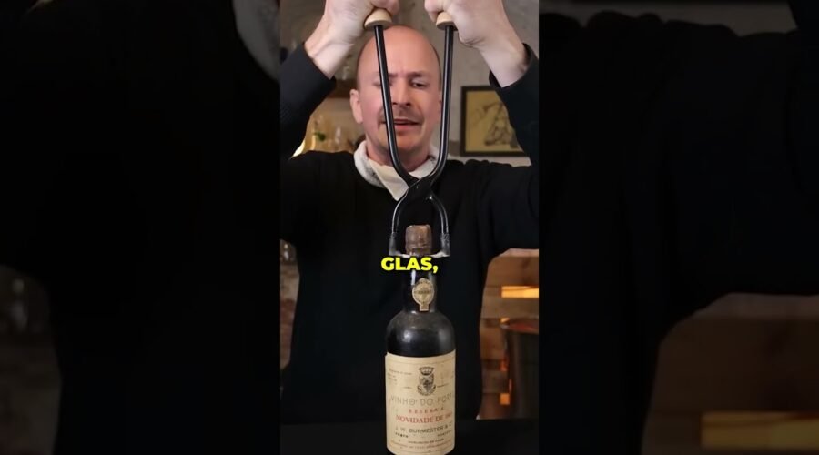 Teurer Wein wird geköpft